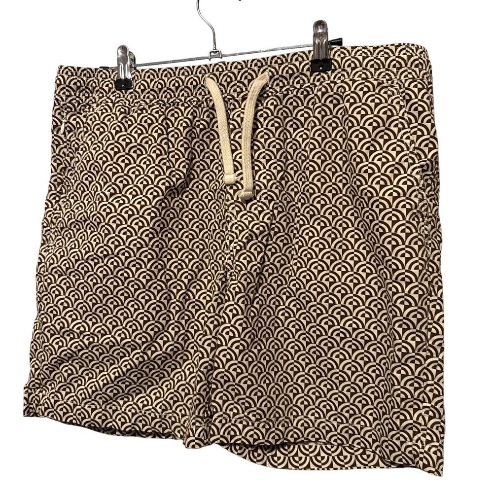 Denim & Flower XL Ricky Singh Retro Swim Trunks Men's Vacation Resort Cruise